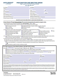 rx order check list fax cover sheet