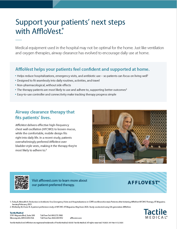 AffloVest Discharge